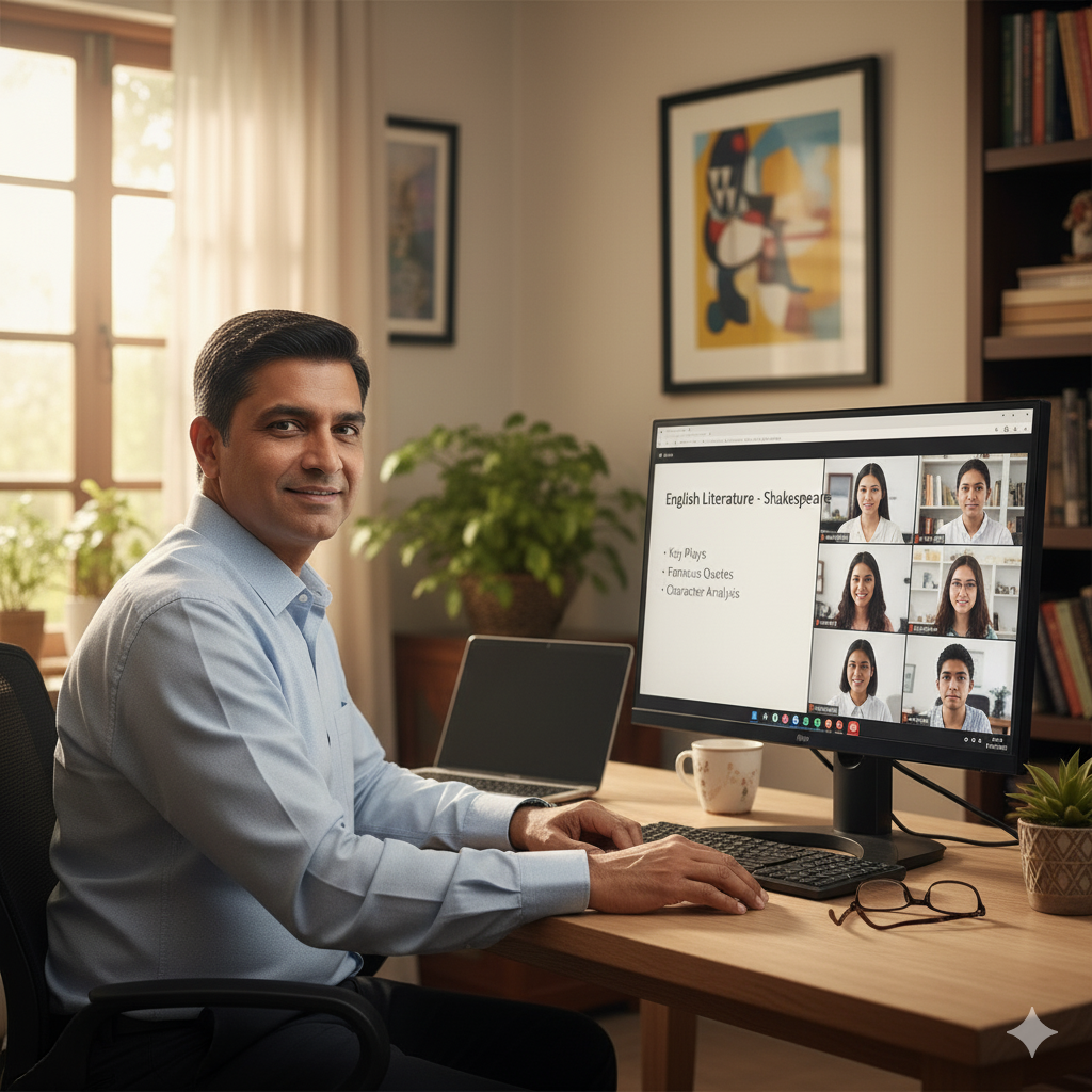 English subject illustration