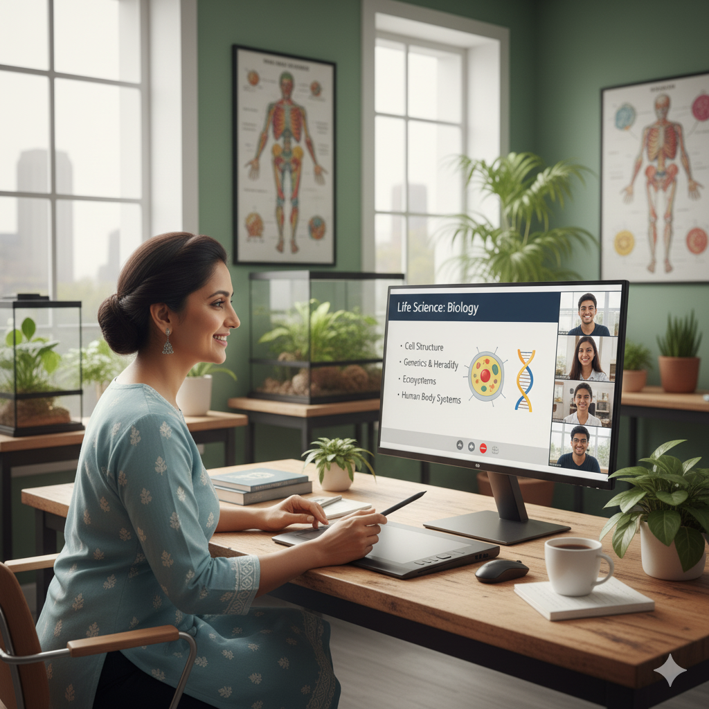 Life Science subject illustration