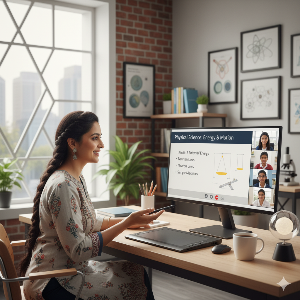 Physical Science subject illustration